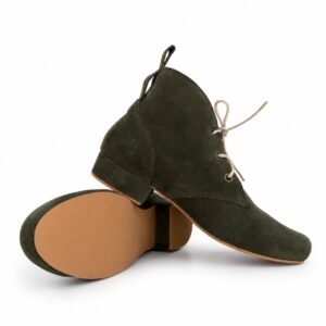 Pampa Boots- Dark Green Suede