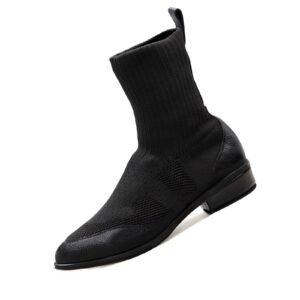 Canvas Boot Black